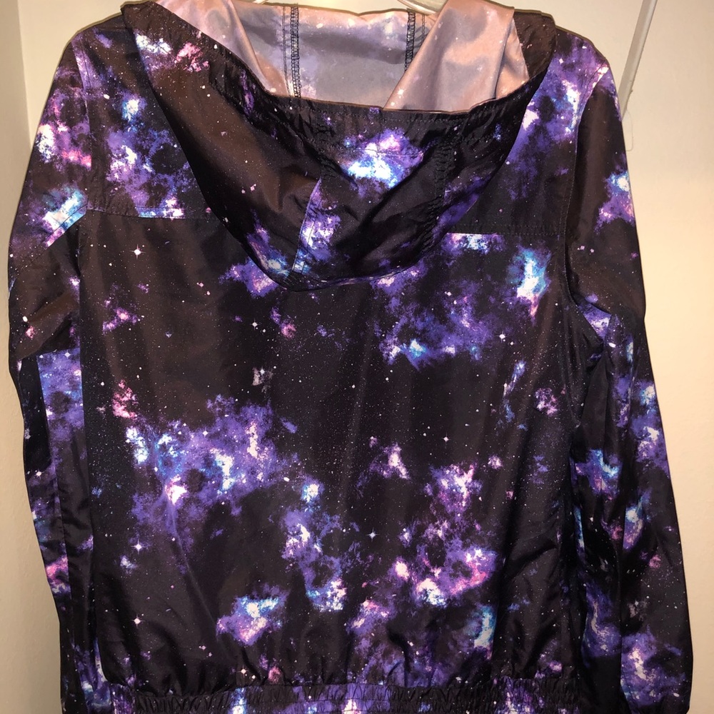 Zine Galaxy Raincoat Size Large